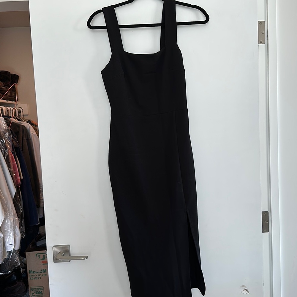 Leave the Light On Midi Dress